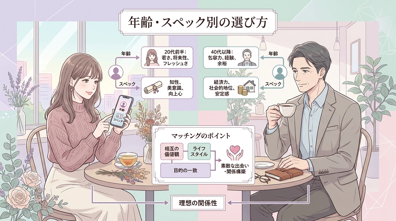 年齢・スペック別の選び方