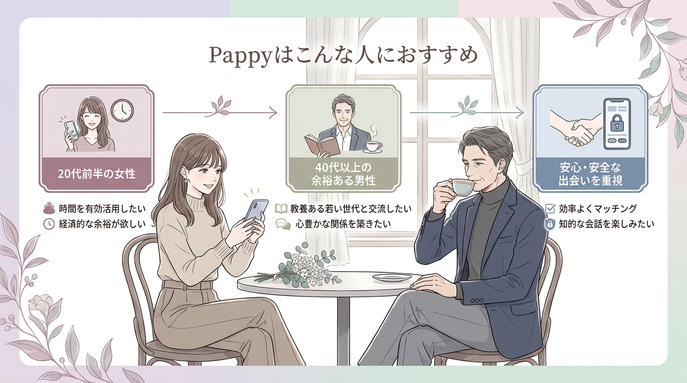Pappyはこんな人におすすめ