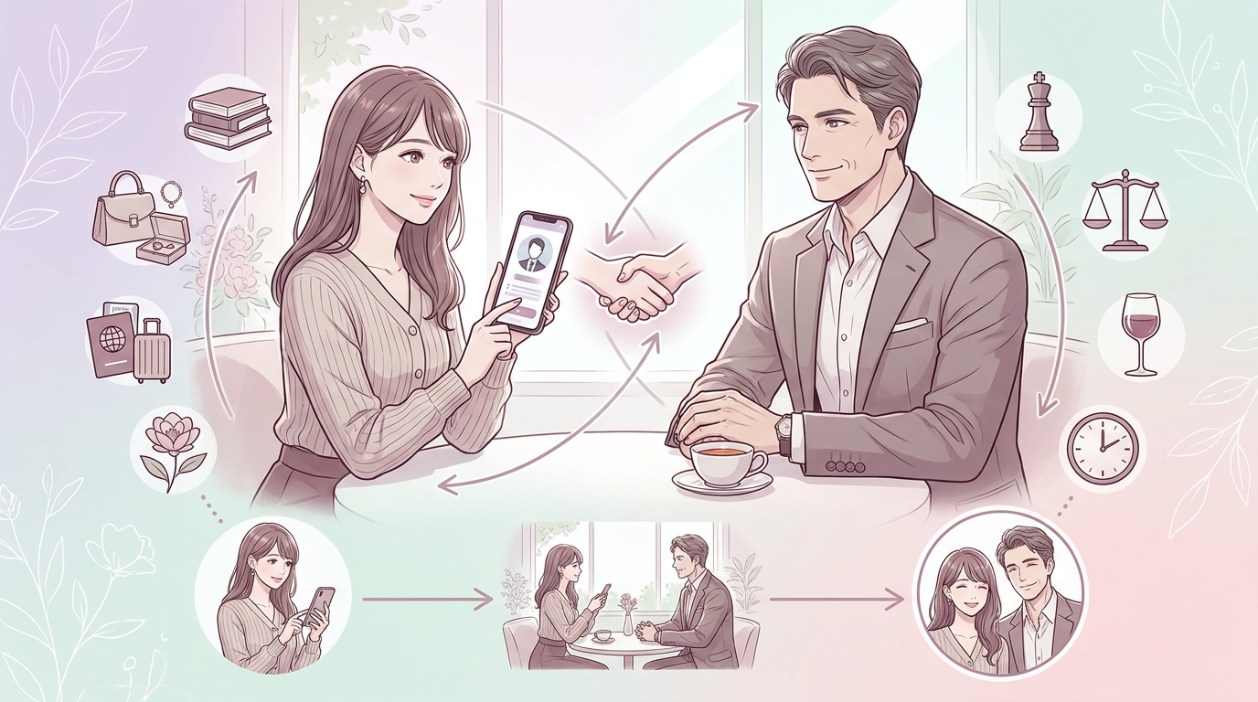 シュガーダディはこんな人におすすめ